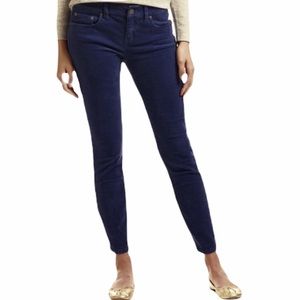Vineyard Vines Blue/Purple Corduroy Ankle Pants 6